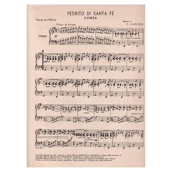 Pedrito de Santa Fé - Rumba
