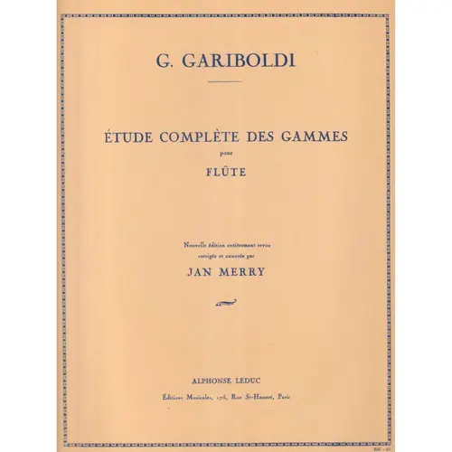 Etude Complete Des Gammes