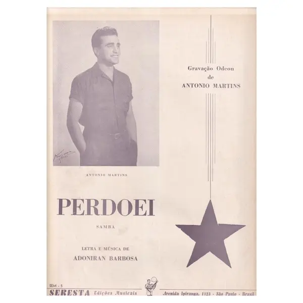 Perdoei  - Samba para piano