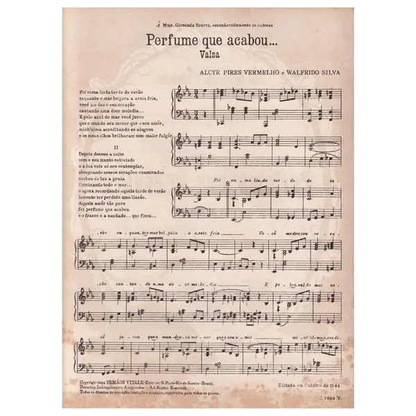 Perfume que Acabou... - Valsa
