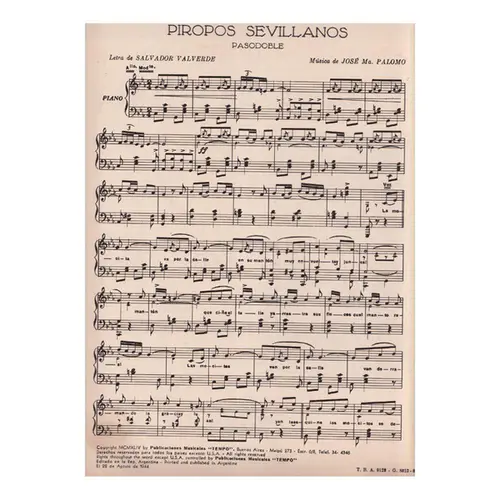 Piropos Sevillanos - Pasodoble