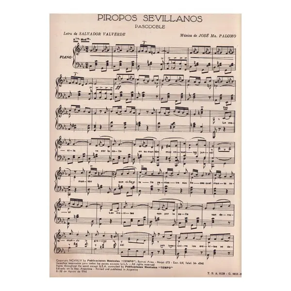 Piropos Sevillanos - Pasodoble