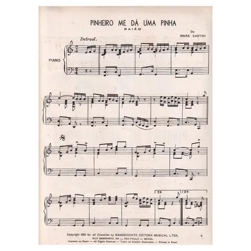 Pinheiro me dá uma pinha