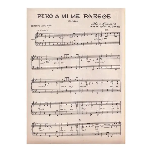 Pero a mi me Parece - Mambo