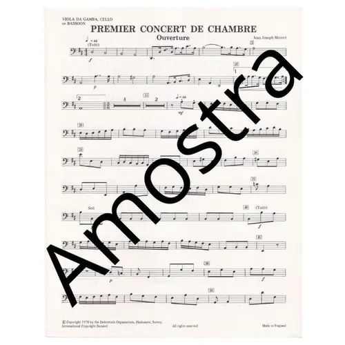 Premier Concert de chambre for two descant recorders and keyboard