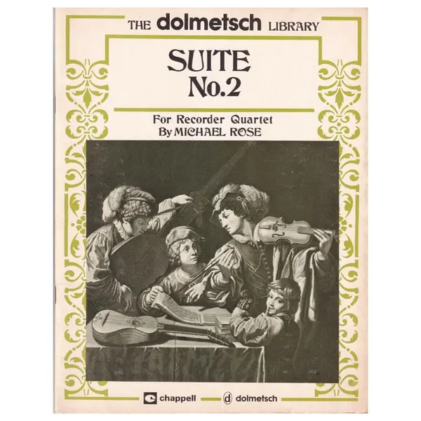 Suite n. 2 for recorder quartet
