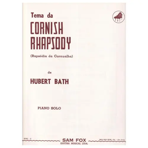 Tema da Cornish Rhapsody para piano