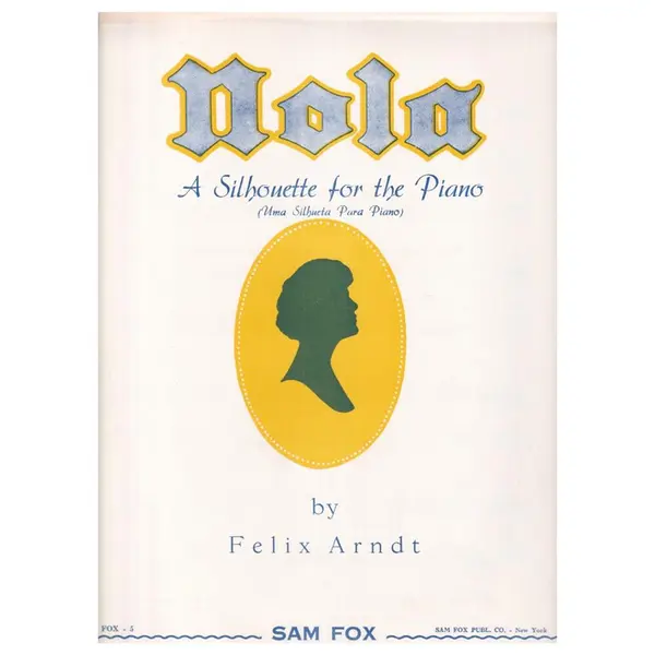 Nola - A Silhouette for the piano
