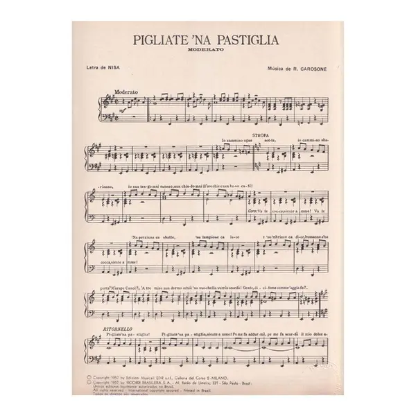 Pigliate'Na Pastiglia - Moderato