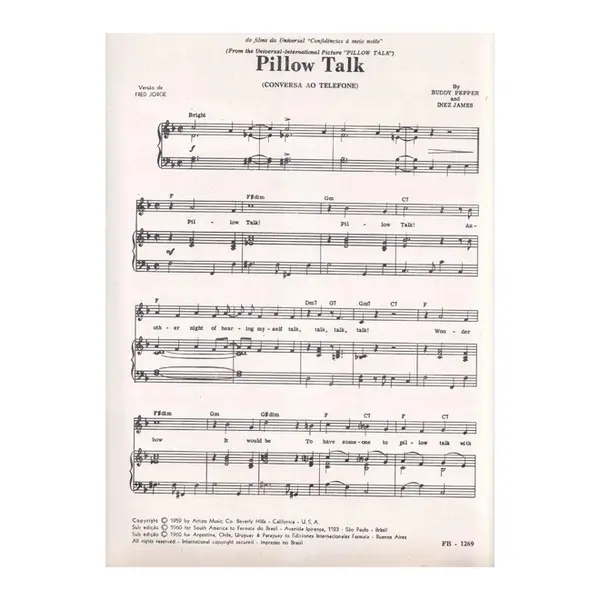 Pillow Talk (Conversa Ao Telefone)