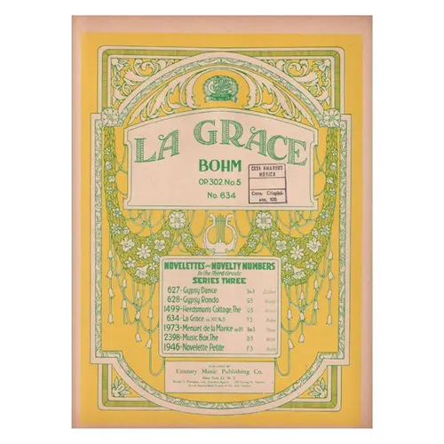La Grace  - Op.302 N.5  (Edição Antiga)