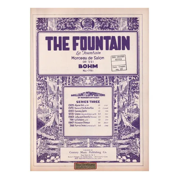 The Fountain - Op.221 - Morceau De Salon  (Edição Antiga)