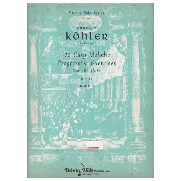 20 Easy Melodic Progressive Exercises Opus 93 Book 2