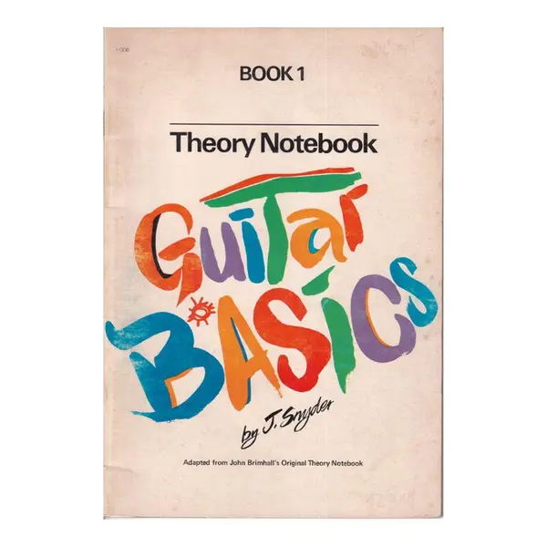 Theory Notebook - Book 1 - Guitar Basics