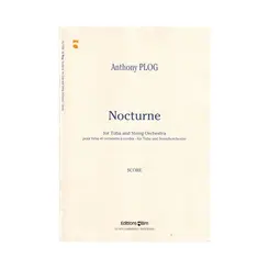 Nocturne For Tuba And Orchestra - Score