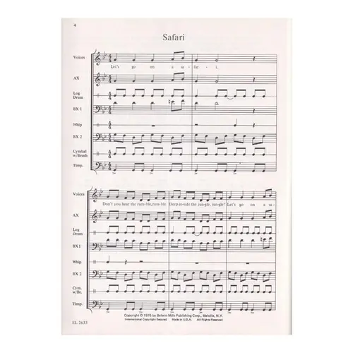 Safari - A Musical Adventure