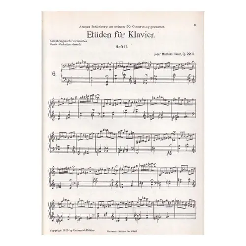 Etudes op.22 - Piano Solo Vol.2