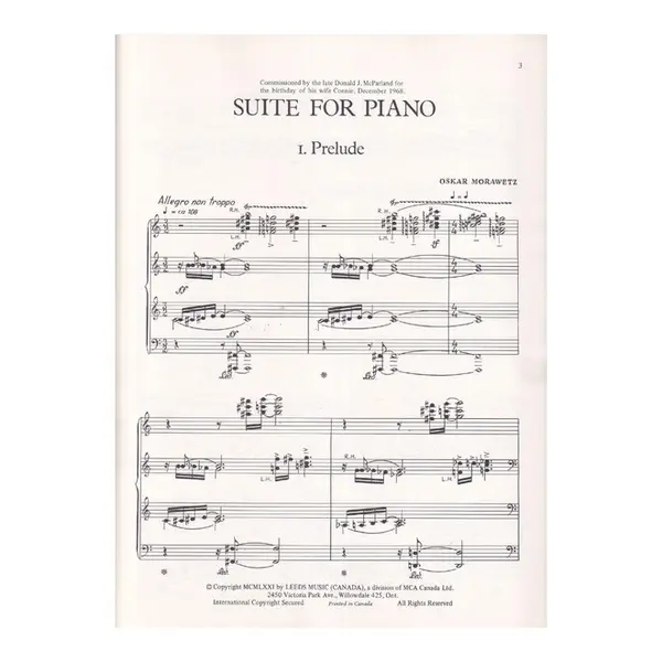 Suite for Piano