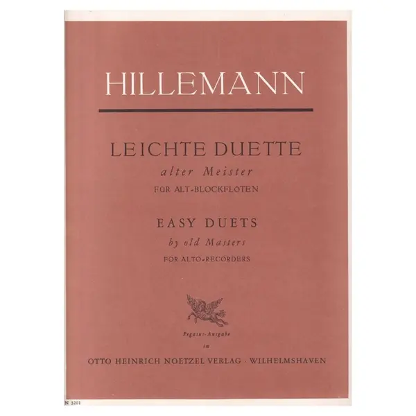 Leichte Duette fur alt blockfloten