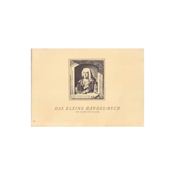 Das Kleine Handel-Buch fur violine und klavier