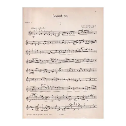 Sonatina Op.8 - Violino e Piano