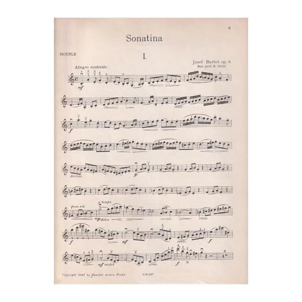 Sonatina Op.8 - Violino e Piano