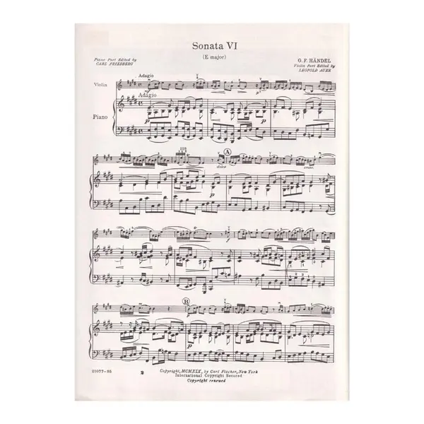 Sonata No.6 in E
