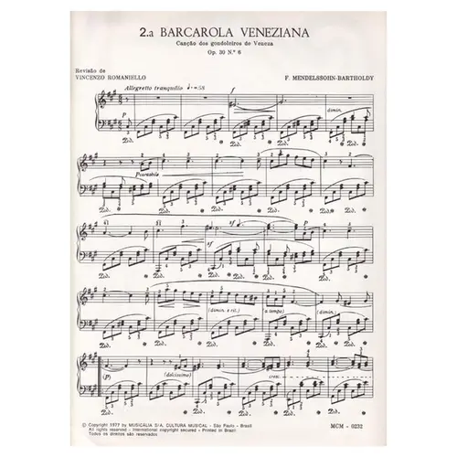 2A.Barcarola Veneziana Op.30 N.6