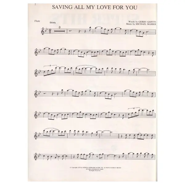 Super Hits For Flute