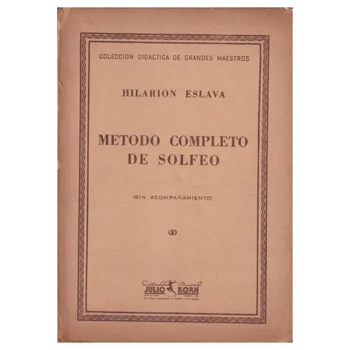 Metodo Completo De Solfeo - partes 1 - 4