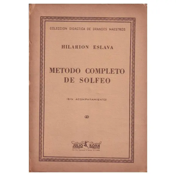 Metodo Completo De Solfeo - partes 1 - 4