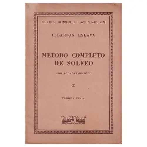 Metodo Completo de solfeo - vol. 3