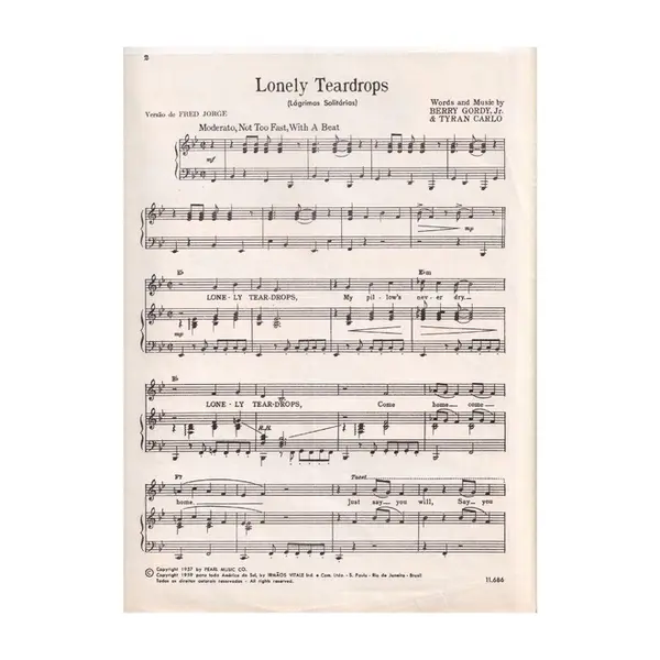 Lonely Teardrops(Lágrimas Solitárias)