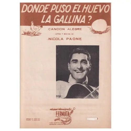 Donde Puso El Huevo La Gallina? - Cancion Alegre