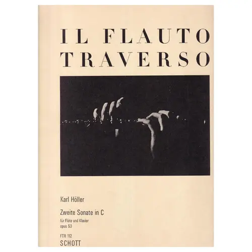 Zweite Sonate In C Fur Flote und klavier - Op.53