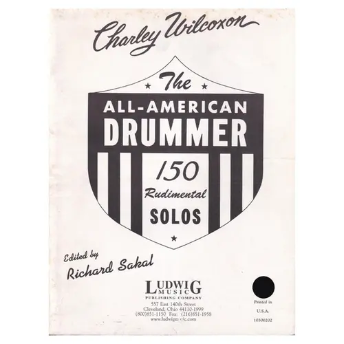 The All American Drummer 150 Rudimental Solos