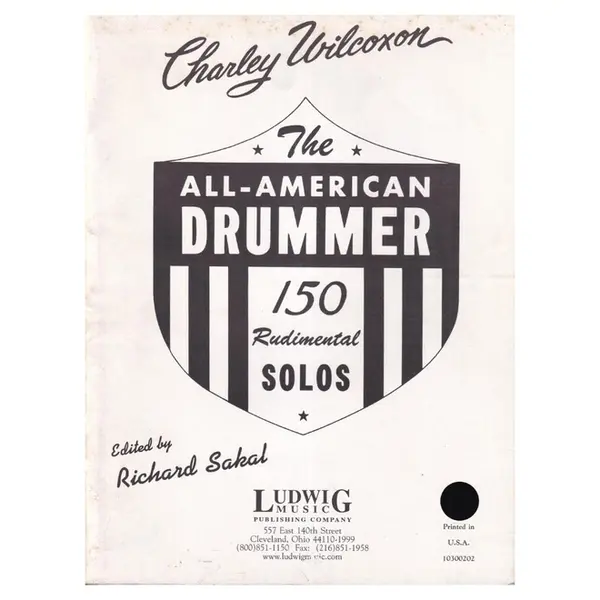 The All American Drummer 150 Rudimental Solos
