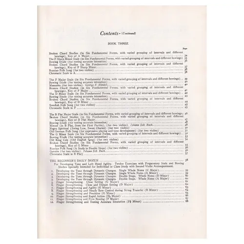 Graded Course of Violin Playing - vol 3
