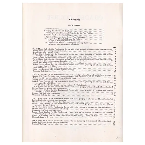 Graded Course of Violin Playing - vol 3