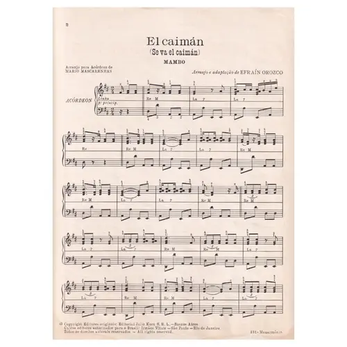 El Caimán(Se Va El Caimán) - Mambo