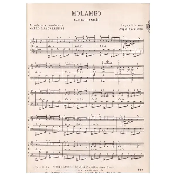 Molambo -  Samba - Canção