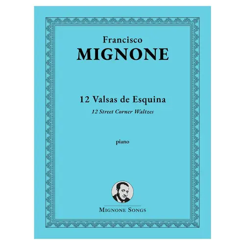 12 Valsas de Esquina - piano