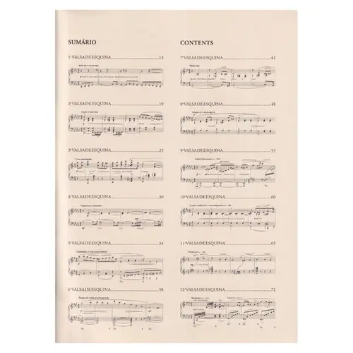 12 Valsas de Esquina - piano