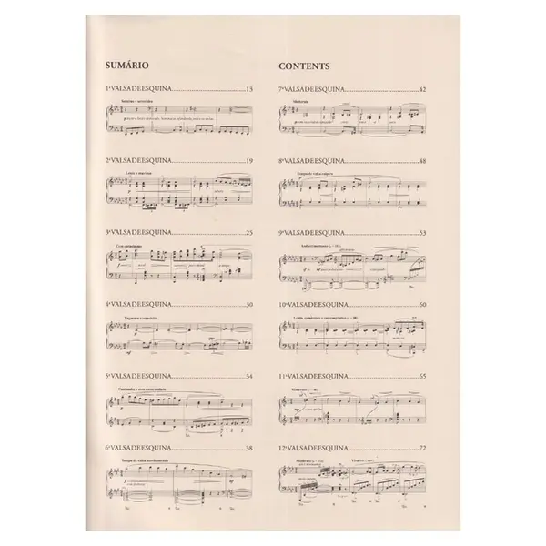 12 Valsas de Esquina - piano