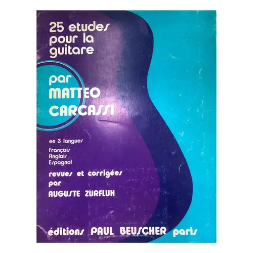 25 Etudes Pour La Guitare