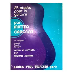 25 Etudes Pour La Guitare