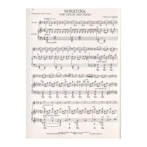 Sonatina for Violin and Piano
