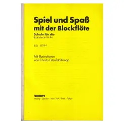 Spiel Und Spass Mit Blockflote (2 Volumes Inseparaveis)