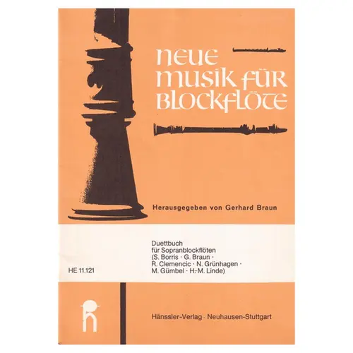 Neue Musik fur blockflote
