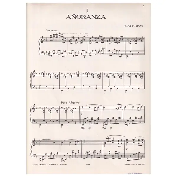 Anoranza para piano
